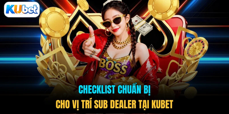 Checklist chuẩn bị cho vị trí sub dealer tại KUBET