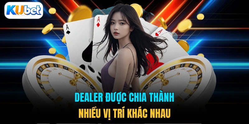 Dealer được chia thành nhiều vị trí khác nhau