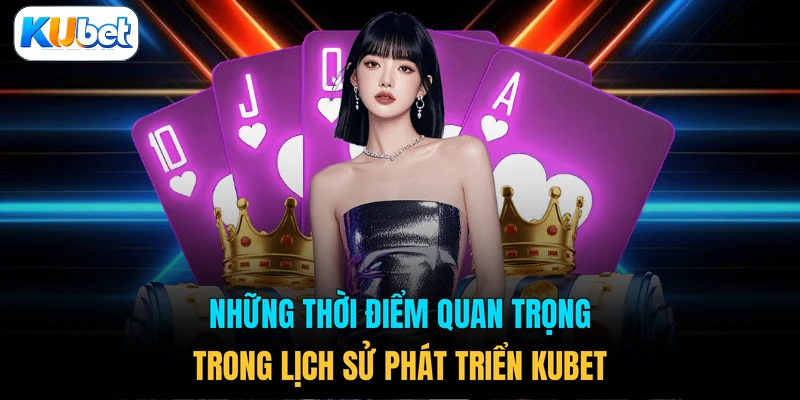 Những thời điểm quan trọng trong lịch sử phát triển KUBET 